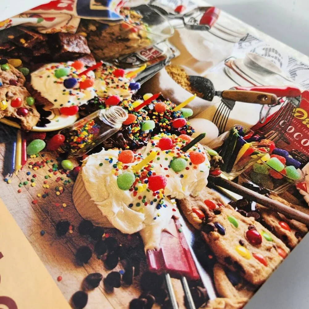 Springbok Treats and Sweets 1000 Piece Jigsaw Puzzle Vintage Toys Candy Cake Des